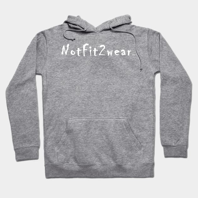 NotFit2wear logo WonB Hoodie by Notfit2wear